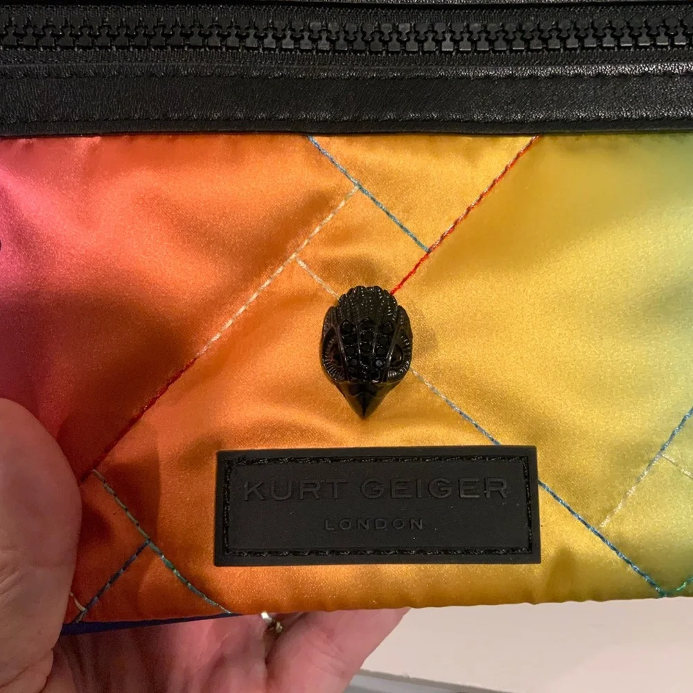 Kurt Geiger new Colorful Quilted Crossbody Bag - Picture 5 of 12